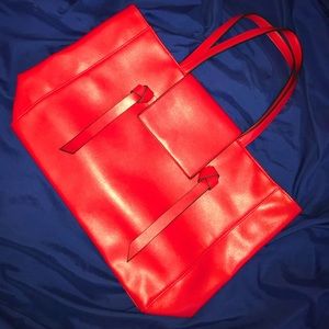 Elizabeth Arden Bright Red Tote Purse